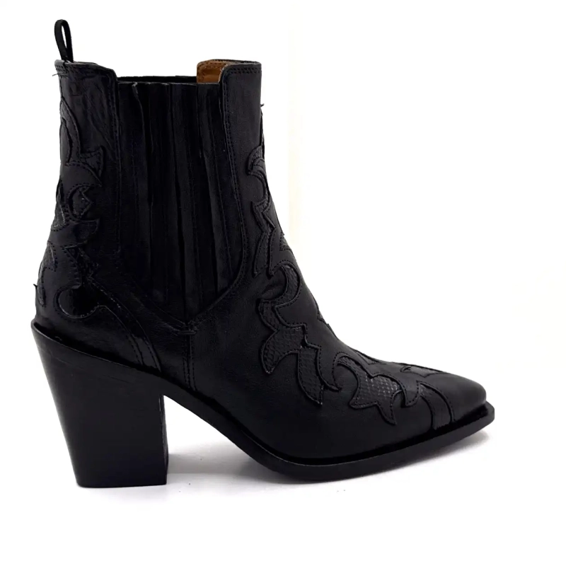 Ghost 5502 Cuero Negro Ivoire Chaussures