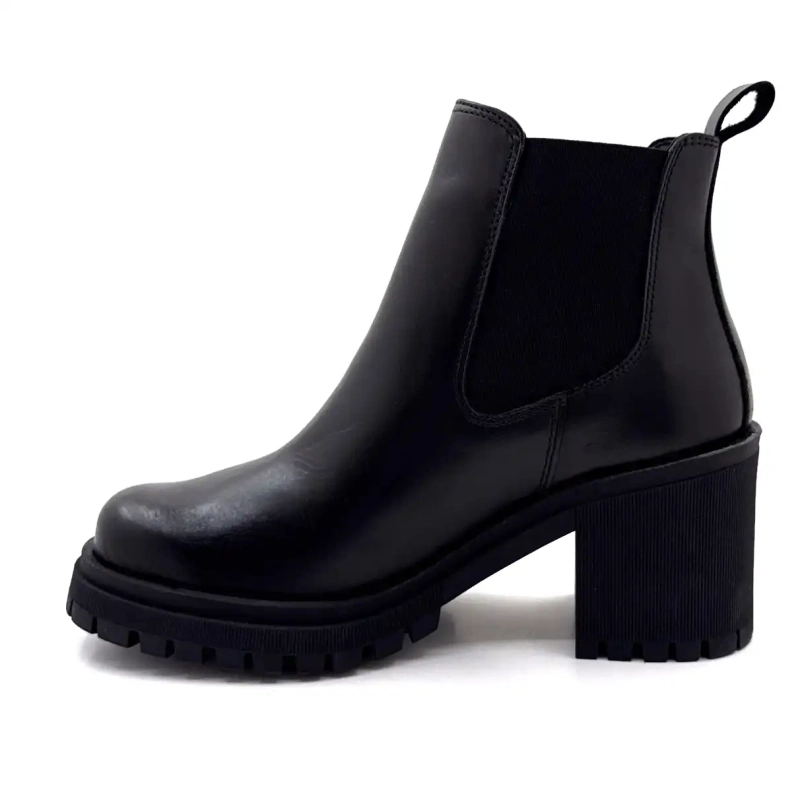 Ivoire 28109 Cuir Noir Ivoire Chaussures