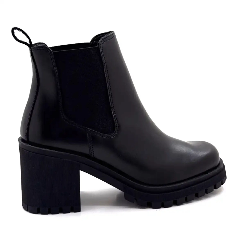 Ivoire 28109 Couro Preto Ivoire Chaussures