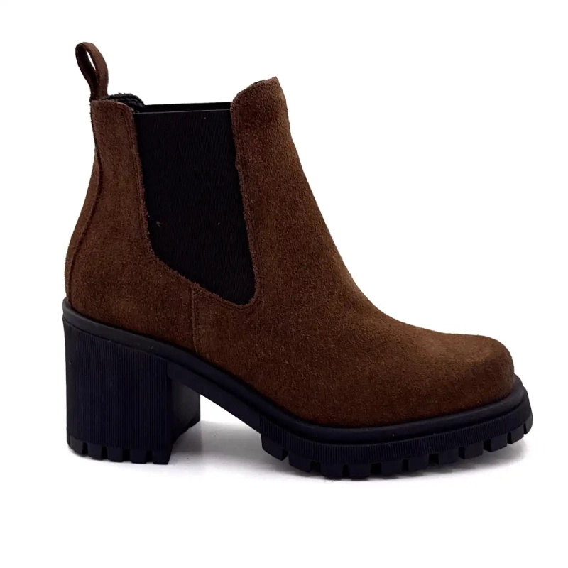 Ivoire 28109 Brown Suede Ivoire Chaussures