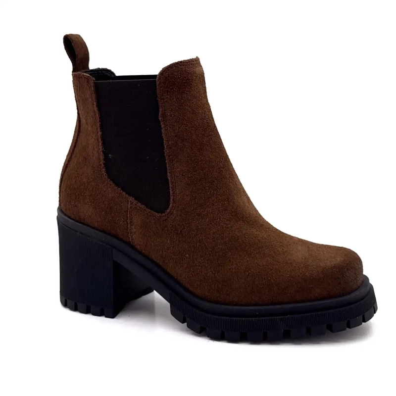 Ivoire 28109 Barna velúr Ivoire Chaussures