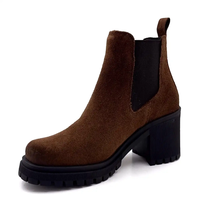 Ivoire 28109 Daim Marron Ivoire Chaussures