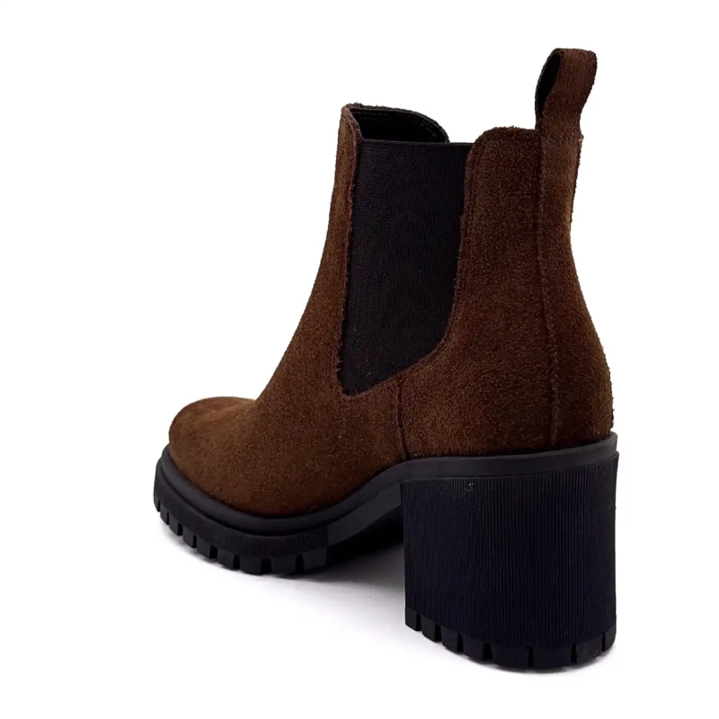 Ivoire 28109 Brązowy zamsz Ivoire Chaussures