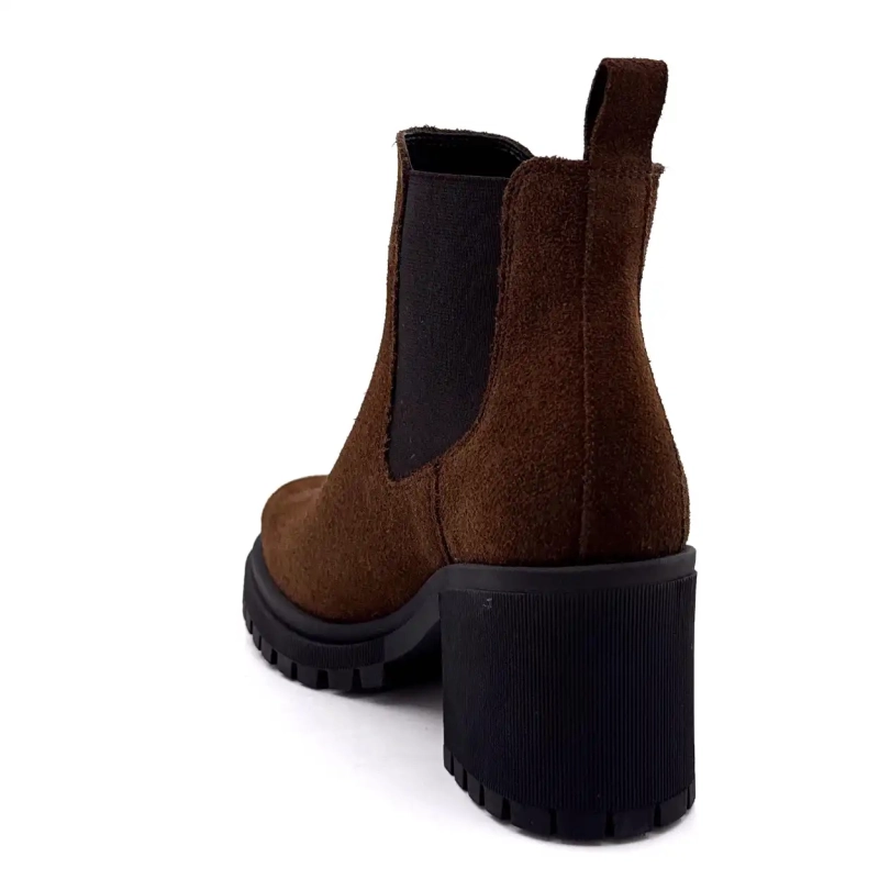 Ivoire 28109 Brązowy zamsz Ivoire Chaussures