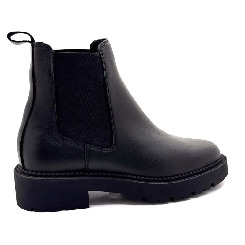 Ivoire 25830 Couro Preto Ivoire Chaussures