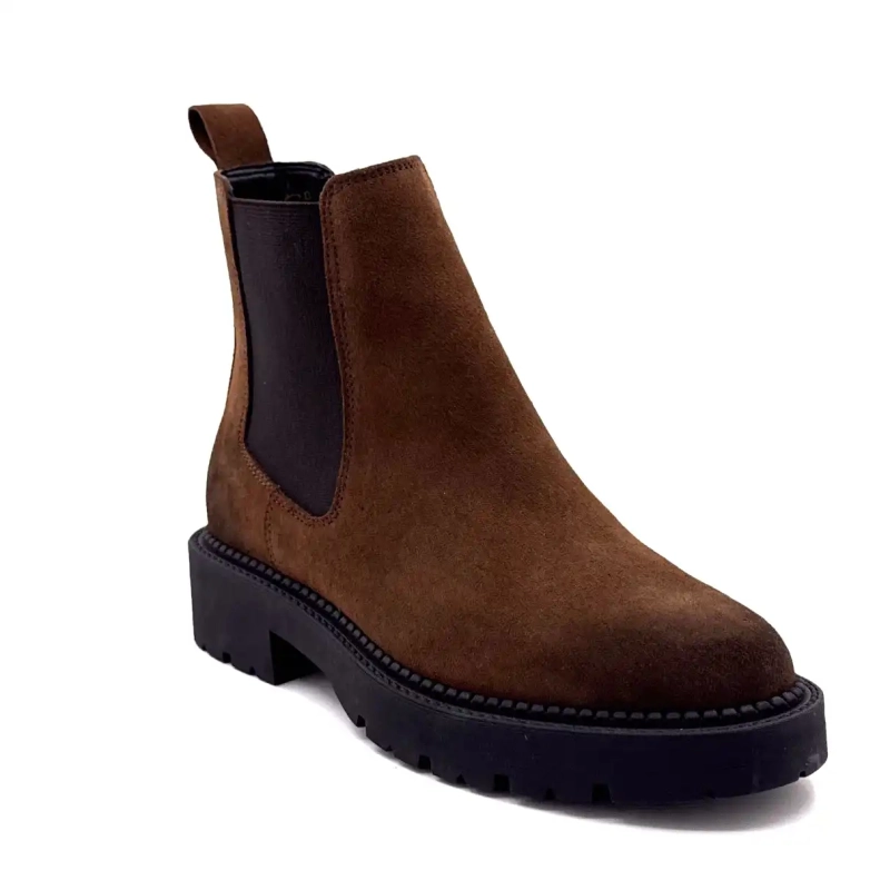 Ivoire 25830 Brown Suede Ivoire Chaussures