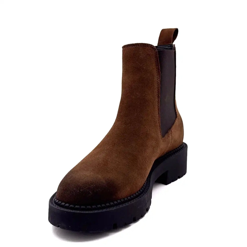 Ivoire 25830 Brown Suede Ivoire Chaussures