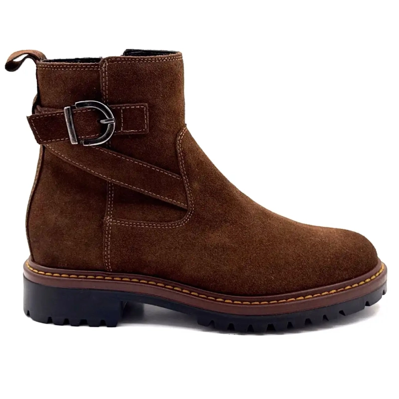 Ivoire 25042 Pelle scamosciata marrone Ivoire Chaussures