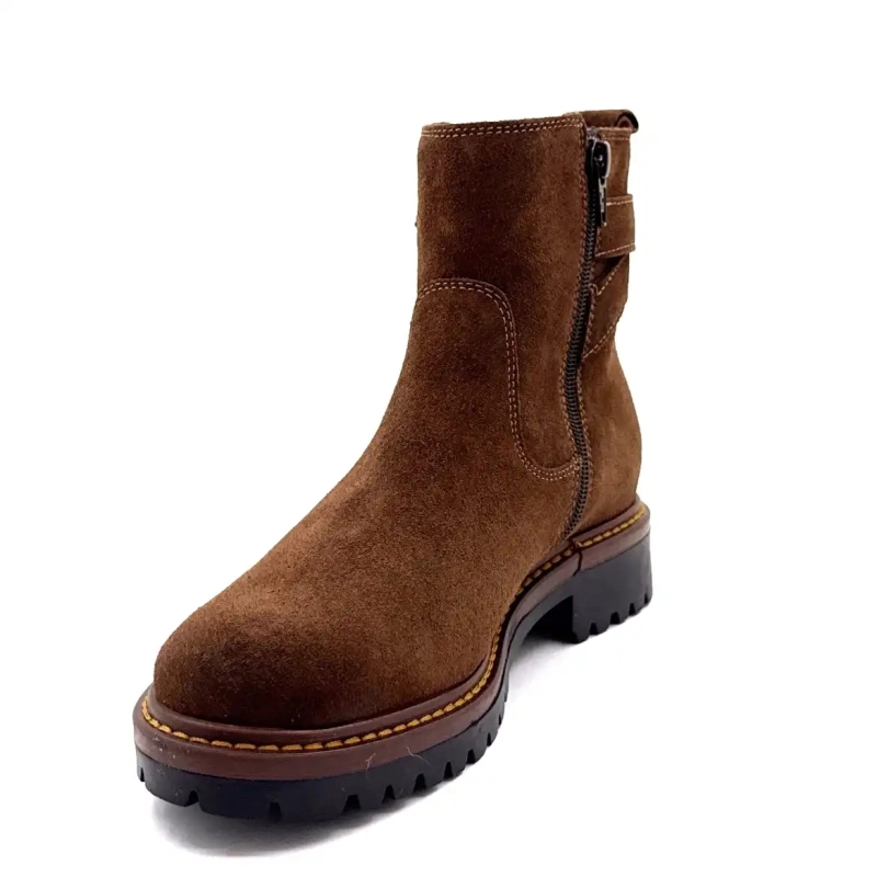 Ivoire 25042 Pelle scamosciata marrone Ivoire Chaussures