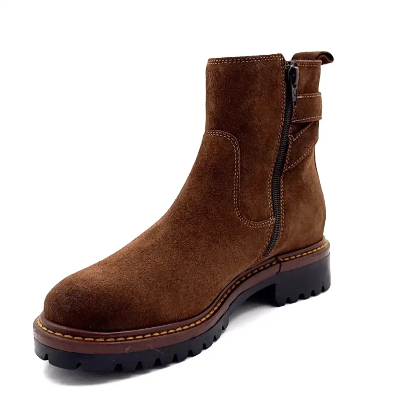 Ivoire 25042 Brązowy zamsz Ivoire Chaussures