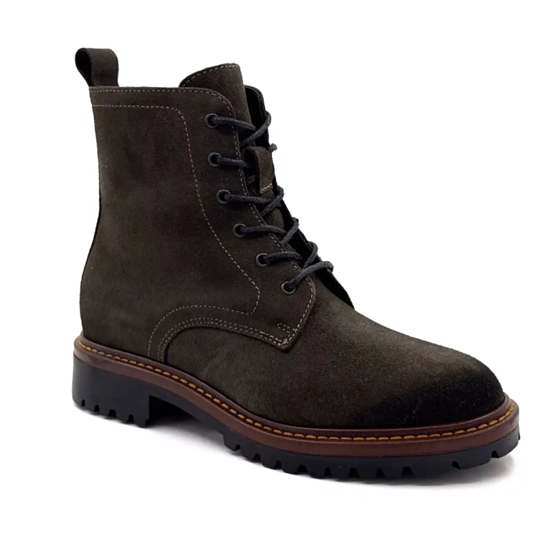 Ivoire 25043 Khaki Semsket skinn Ivoire Chaussures