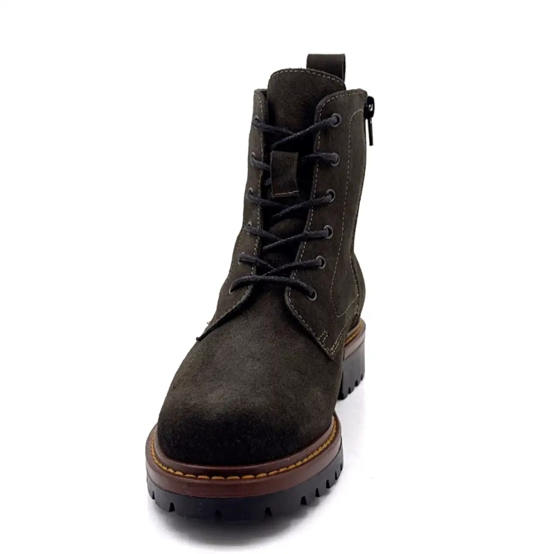 Ivoire 25043 Khaki Semsket skinn Ivoire Chaussures