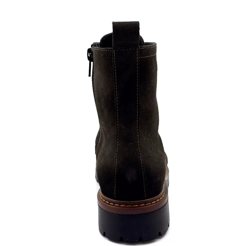 Ivoire 25043 Khaki Semsket skinn Ivoire Chaussures