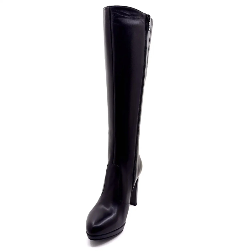 Nero Giardini 14511 di 100 Pelle Nera Ivoire Chaussures