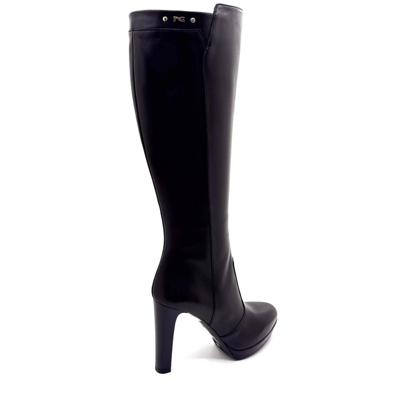 Nero Giardini 14511 van 100 zwart leer Ivoire Chaussures