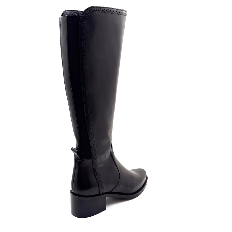 Myma 8505 Μαύρο Δέρμα Ivoire Chaussures