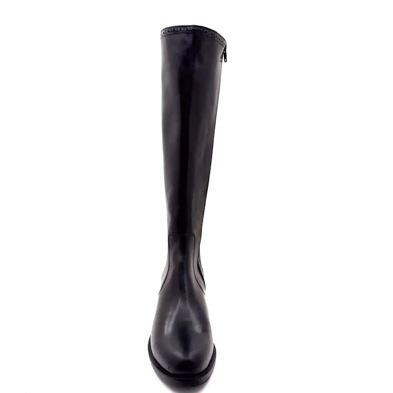 Myma 8503 fekete bőr Ivoire Chaussures