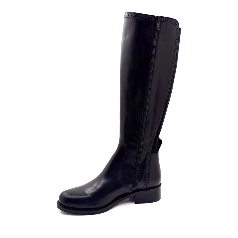 Myma 8503 Sort Læder Ivoire Chaussures