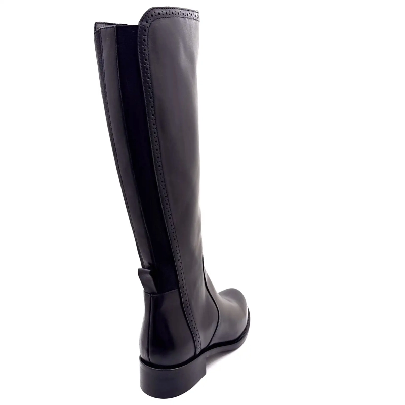 Myma 8503 Zwart Leer Ivoire Chaussures