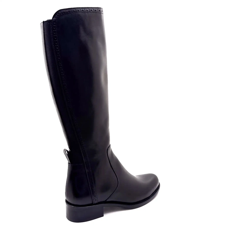 Myma 8503 Sort Læder Ivoire Chaussures