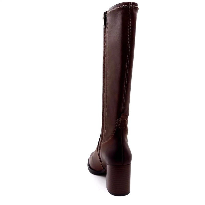 Regarde Le Ciel Matilde 04 Cuir Marron Ivoire Chaussures