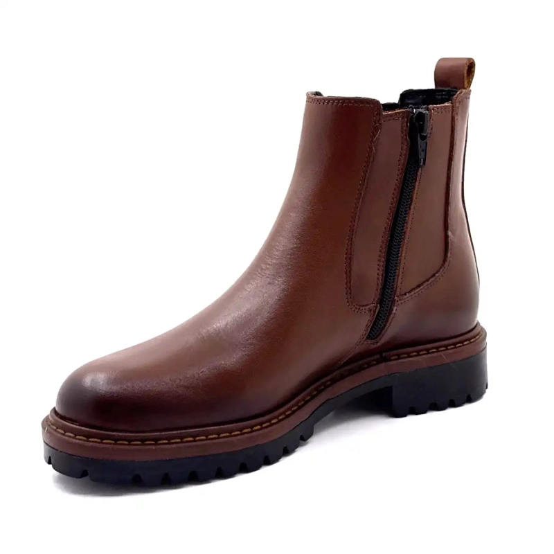 Ivoire 25040 Brunt skinn Ivoire Chaussures