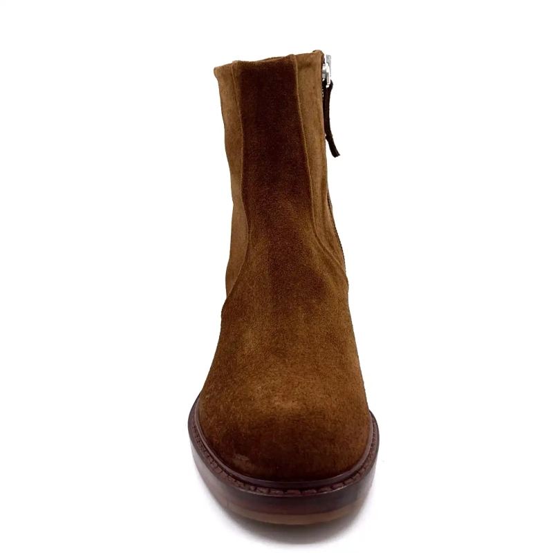 Triver Flight 780.14 Daim Marron Ivoire Chaussures