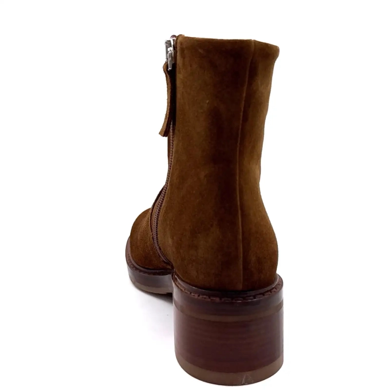 Triver Flight 780.14 Bruin Suède Ivoire Chaussures