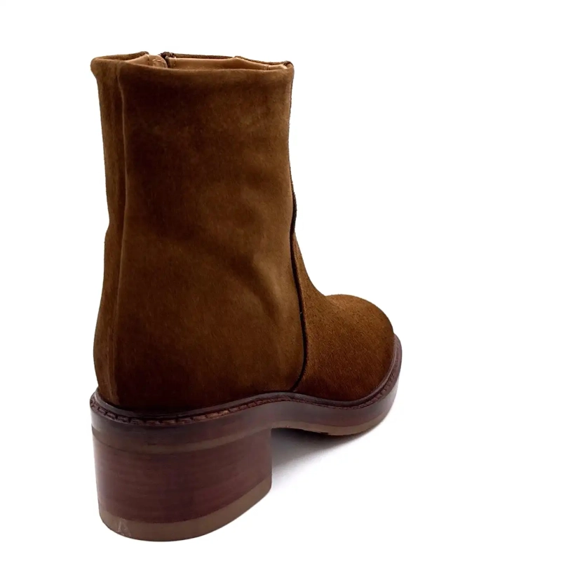 Triver Flight 780.14 Bruin Suède Ivoire Chaussures