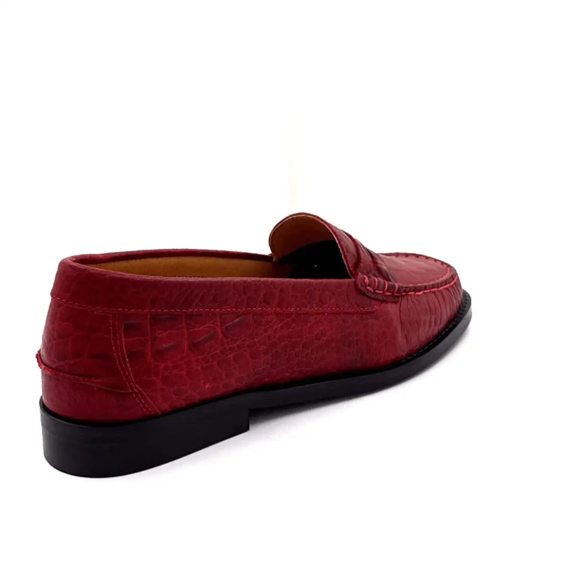 Ivoire 13373 Couro de Coco Vermelho Ivoire Chaussures