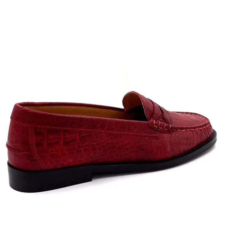 Ivoire 13373 Κόκκινο Δέρμα Καρύδας Ivoire Chaussures