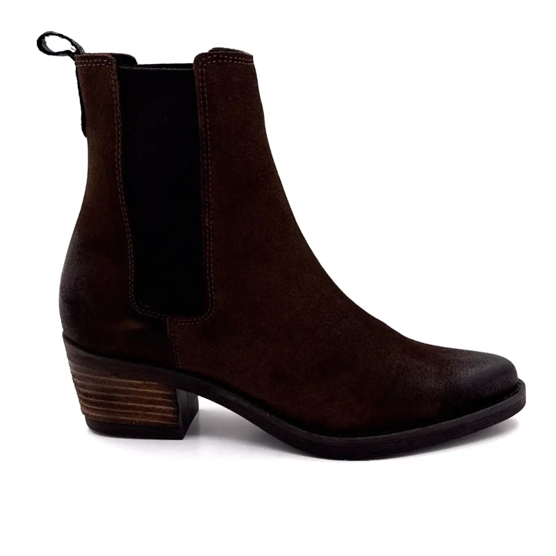 Ivoire 090003 Brown Suede Ivoire Chaussures