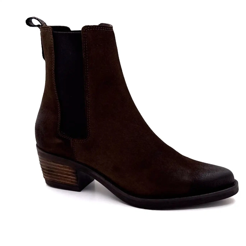 Ivoire 090003 Daim Marron Ivoire Chaussures