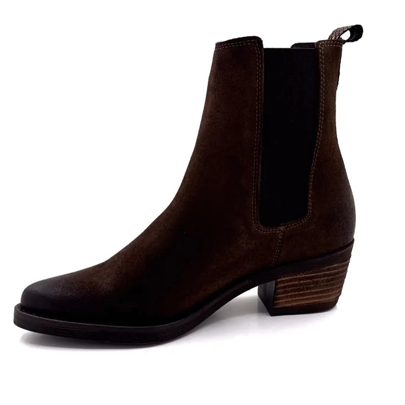 Ivoire 090003 Brown Suede Ivoire Chaussures