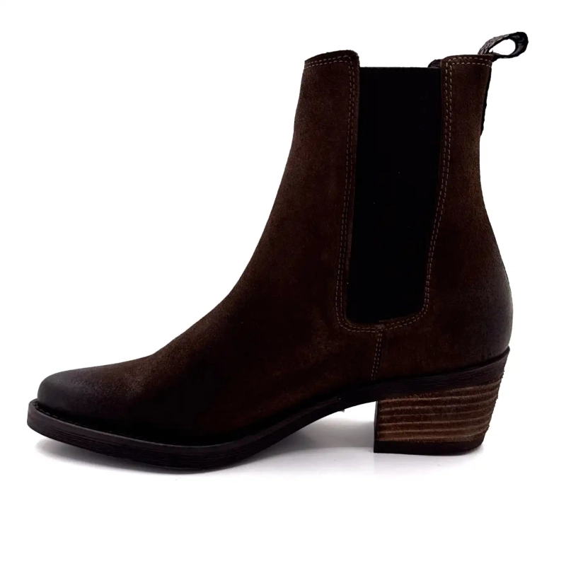 Ivoire 090003 Brun ruskind Ivoire Chaussures