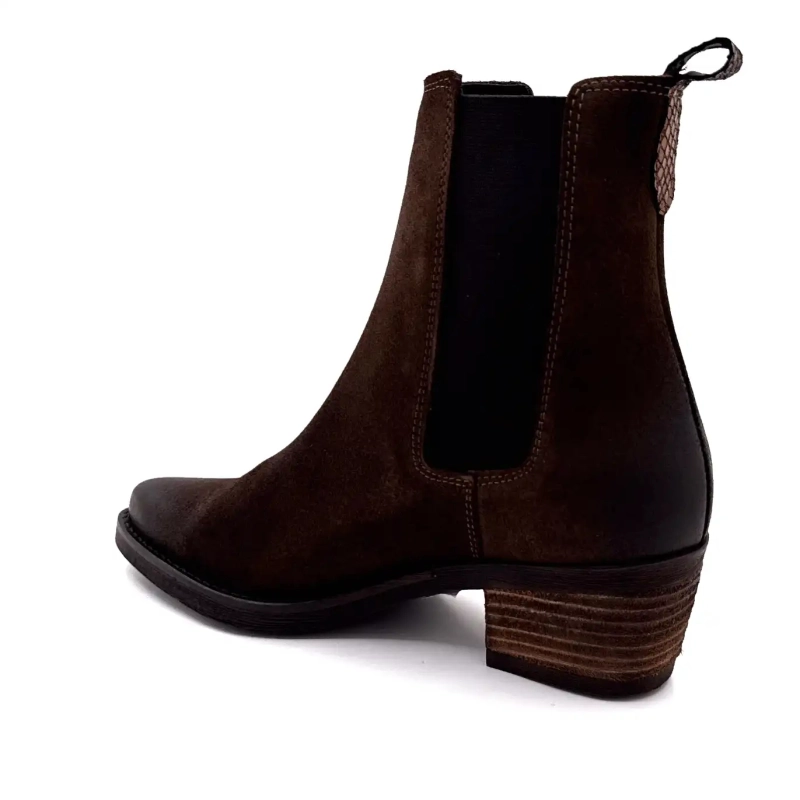 Ivoire 090003 Brun ruskind Ivoire Chaussures