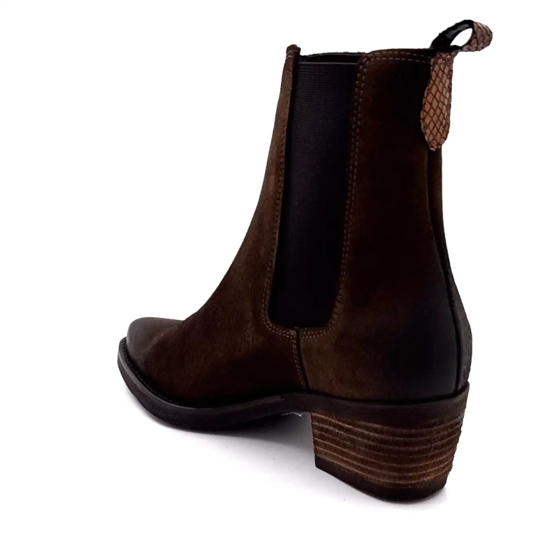 Ivoire 090003 Brown Suede Ivoire Chaussures