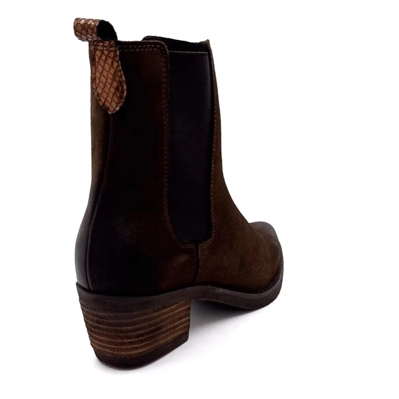 Ivoire 090003 Marrone Scamosciato Ivoire Chaussures