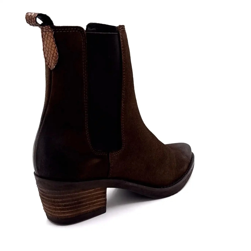 Ivoire 090003 Brown Suede Ivoire Chaussures