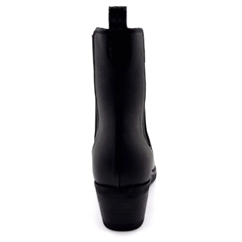 Ivoire 090003 Zwart generfd leer Ivoire Chaussures