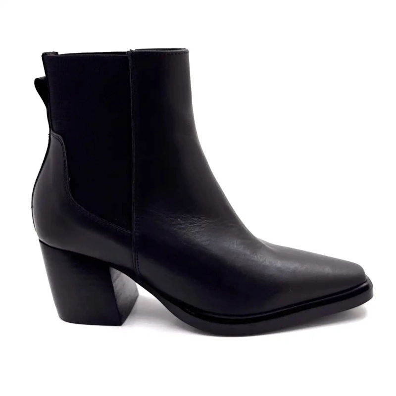 Ivoire L45035 Czarna skóra Ivoire Chaussures