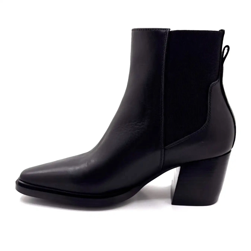 Ivoire L45035 Black Leather Ivoire Chaussures