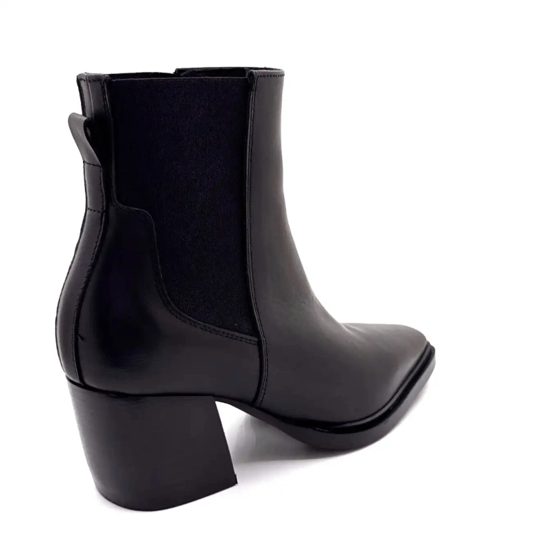 Ivoire L45035 Svart Läder Ivoire Chaussures