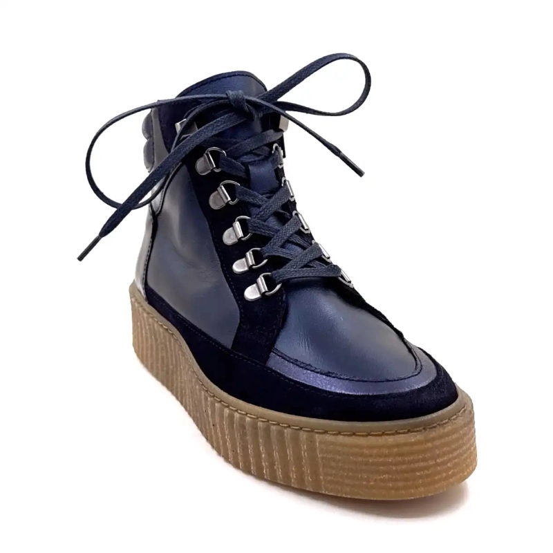 Ivoire Swale Blå Læder Ivoire Chaussures