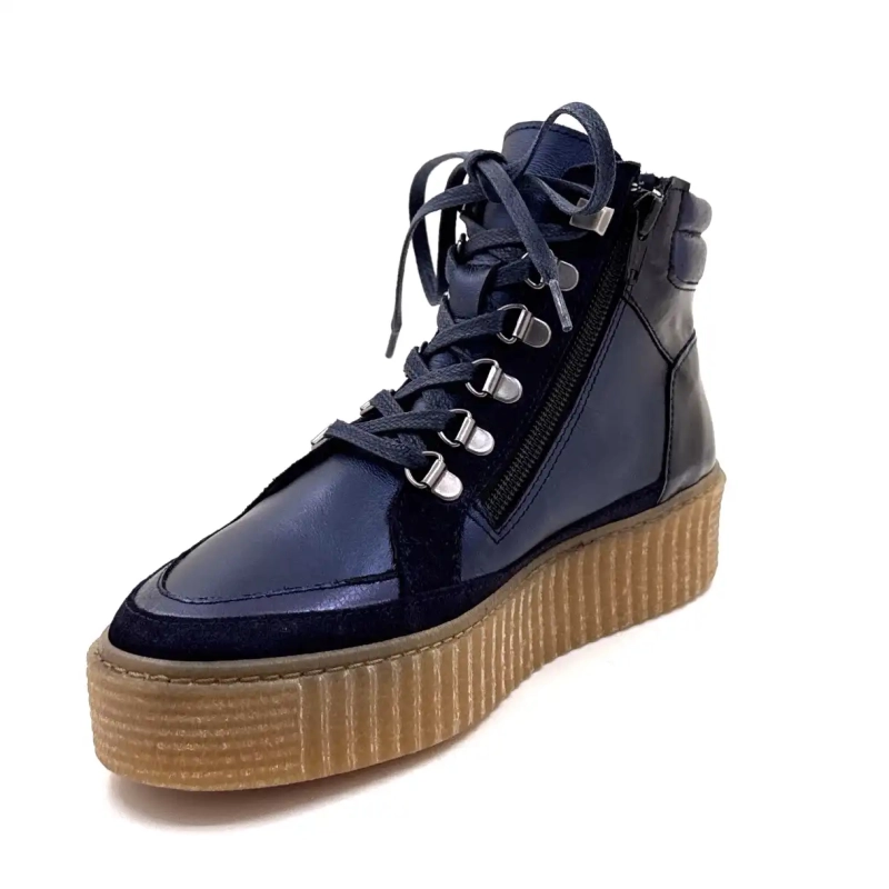 Ivoire Swaleblått läder Ivoire Chaussures