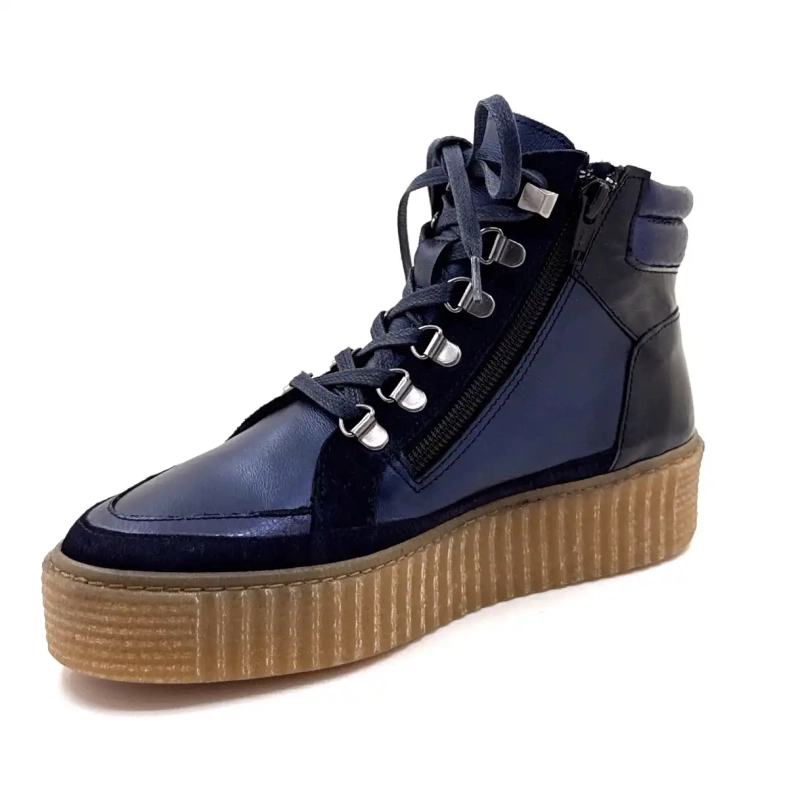 Ivoire Swaleblått skinn Ivoire Chaussures