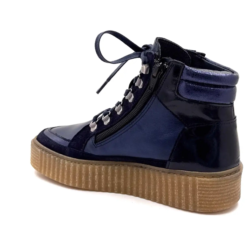 Ivoire Swale Cuir Bleu Ivoire Chaussures