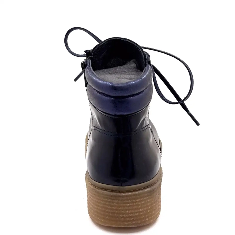 Ivoire Swale Blauw Leer Ivoire Chaussures