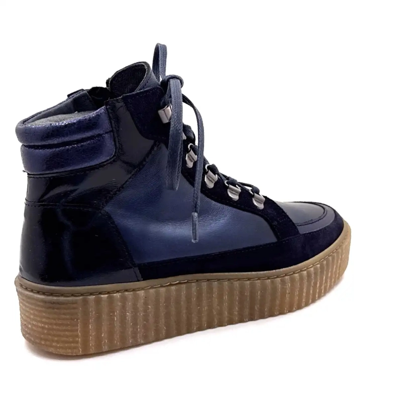 Ivoire Swaleblått skinn Ivoire Chaussures