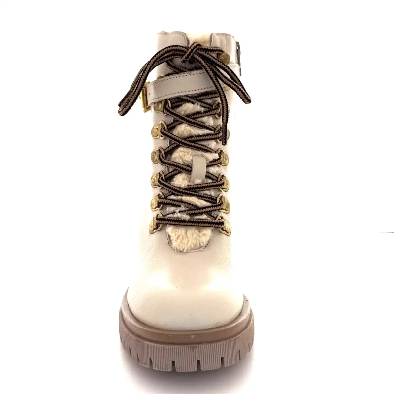 Les Tropéziennes 331070 Valentina wit leer Ivoire Chaussures